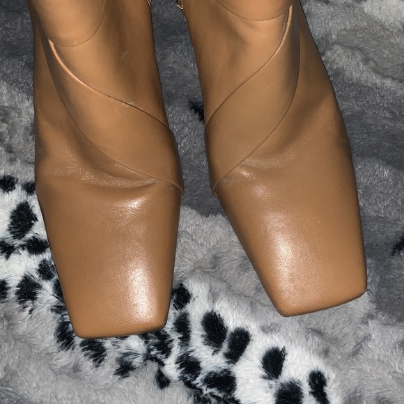 Gianni Bini Camel Leather Knee High Boots — 6 - Picture 2 of 16